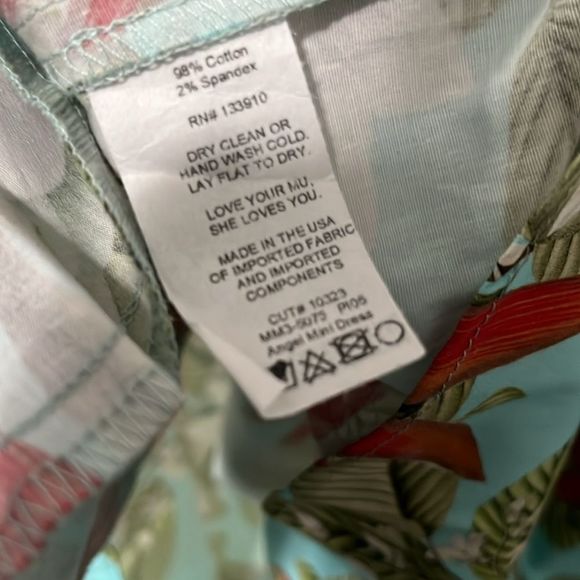 SHOW ME YOUR MUMU Angel Mini Dress, Spicy Peppers, Size M - Picture 9 of 10